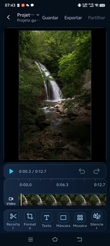 Pré-visualize e edite